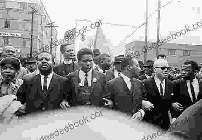 A Black And White Photo Of John Lewis Marching In A Civil Rights Protest. He Is Wearing A Suit And Tie, And He Is Carrying A Sign That Says John L Lewis: An Unauthorized Biography
