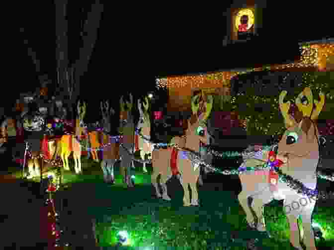 A Family Strolls Hand In Hand Down Candy Cane Lane, Enjoying The Festive Atmosphere Christmas On Candy Cane Lane (Life In Icicle Falls 8)