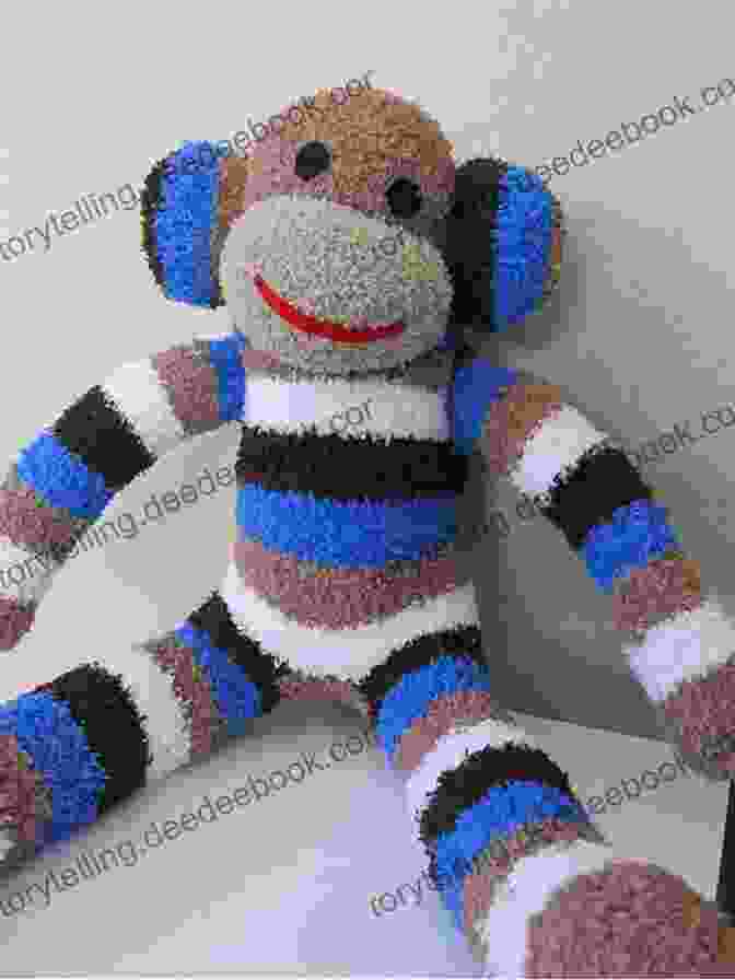 A Mischievous Monkey Sock Creature With A Playful Grin And A Tuft Of Brown Fur On Its Head. Sockology: 16 New Sock Creatures Cute Cuddly Weird Wild