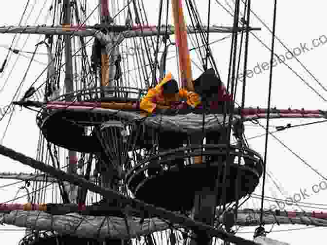 A Modern Sailing Ship With A Spritsail Topmast, Demonstrating The Enduring Legacy Of This Innovative Mast Design. The Rigging Of Ships: In The Days Of The Spritsail Topmast 1600 1720 (Dover Maritime)