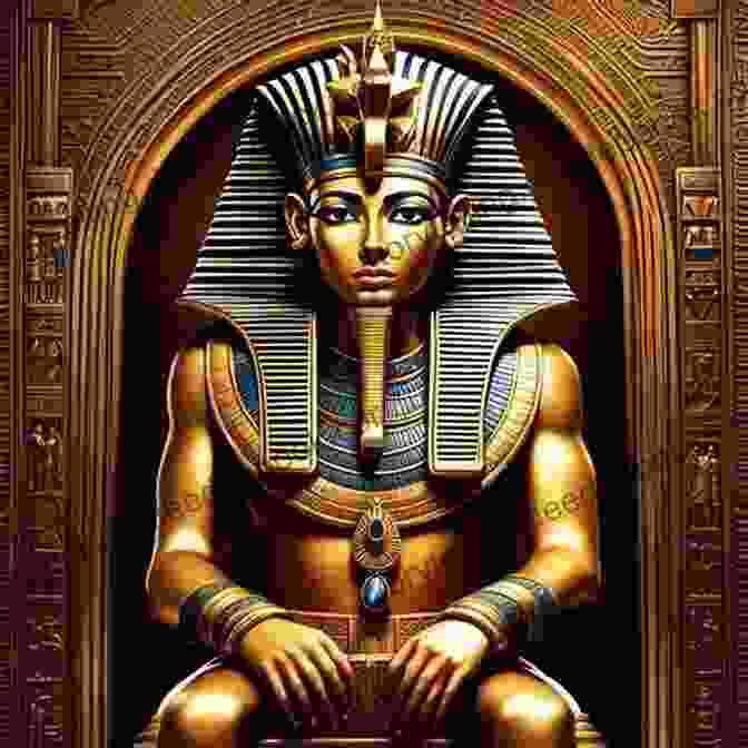 A Nubian Pharaoh, Adorned With Intricate Headdress And Jewelry Nubia: The Awakening Omar Epps