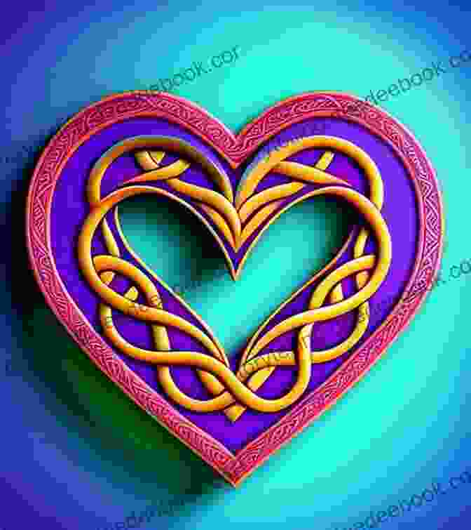 A Photo Of A Cool And Warm Heart Intertwined The Cool And Warmth Of Hearts
