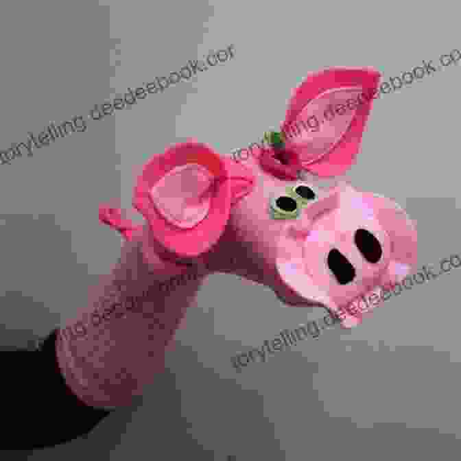 A Playful Pig Sock Creature With A Curly Tail, A Pink Snout, And A Happy Expression. Sockology: 16 New Sock Creatures Cute Cuddly Weird Wild