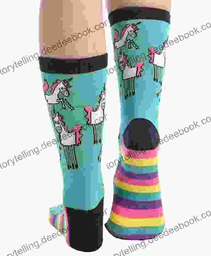 A Whimsical Unicorn Sock Creature With A Golden Horn, A Flowing Mane And Tail, And Sparkling Blue Eyes. Sockology: 16 New Sock Creatures Cute Cuddly Weird Wild