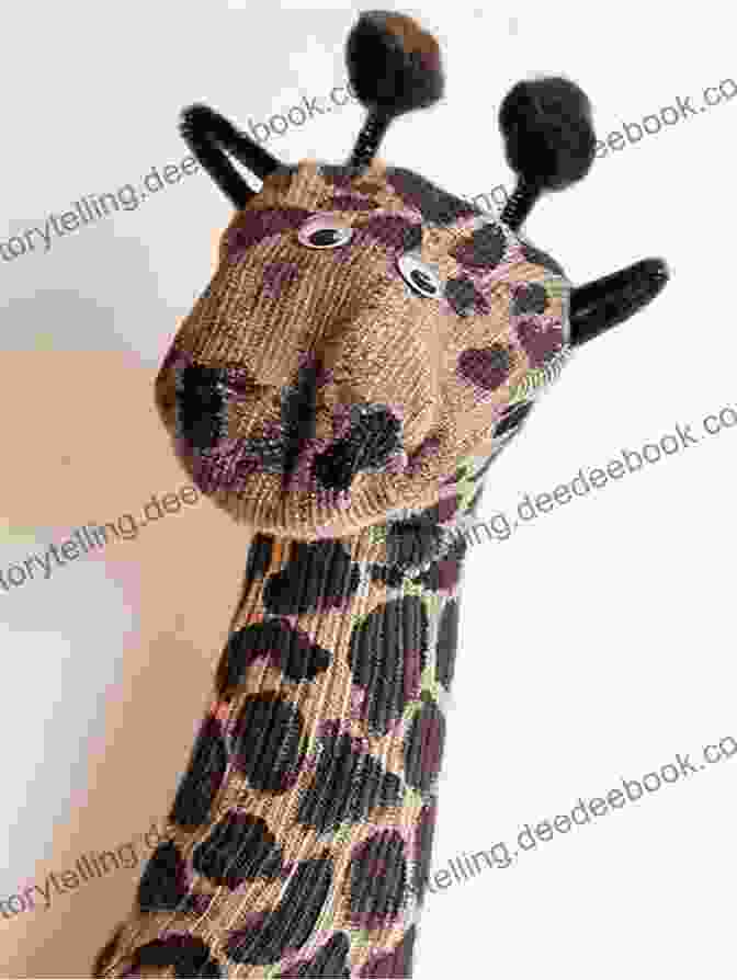 Giggly Giraffe Made From A Sock Socks Appeal: 16 Fun Funky Friends Sewn From Socks