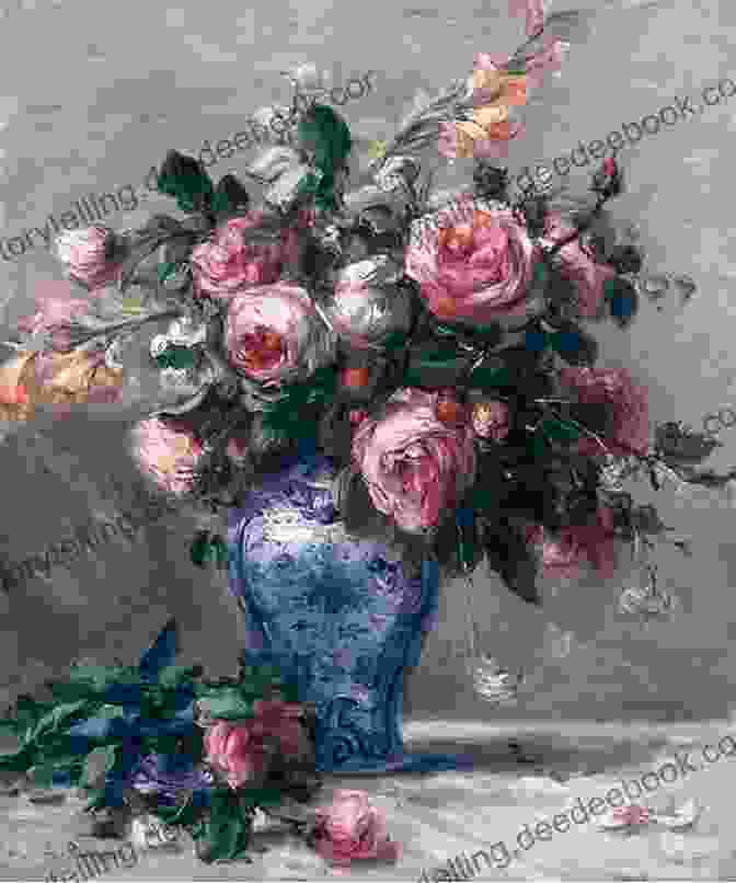 Pink Roses By Pierre Auguste Renoir, Featuring A Lush Bouquet Of Pink Roses Mother S Day Thanks Flowers In Art To Remember Mother 10 Prints In A To Decorate Gift Or Collect: Challenge 2024 Art To Raise Awareness To Humanitarian Causes By Artist Grace Divine