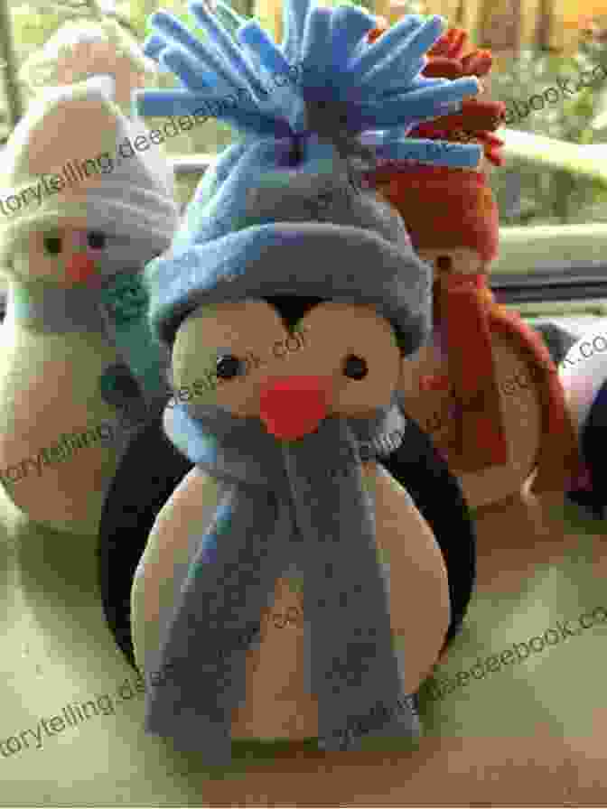 Playful Penguin Made From A Sock Socks Appeal: 16 Fun Funky Friends Sewn From Socks