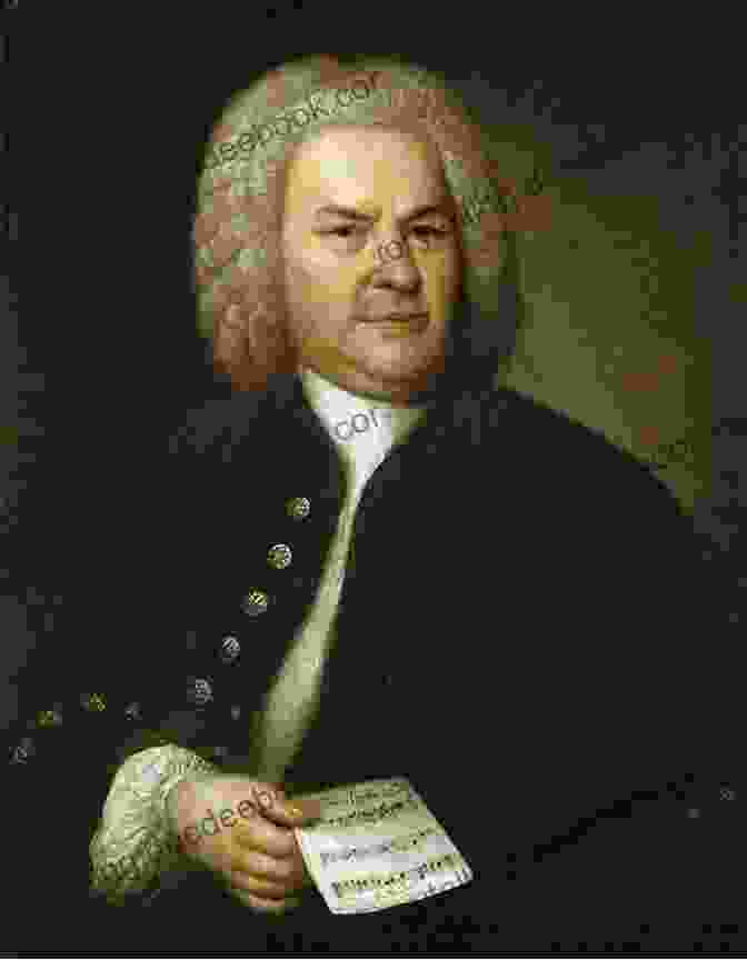 Portrait Of Johann Sebastian Bach, A German Composer Of The Baroque Period Easy Classical Violin Viola Duets: Featuring Music Of Bach Mozart Beethoven Strauss And Other Composers
