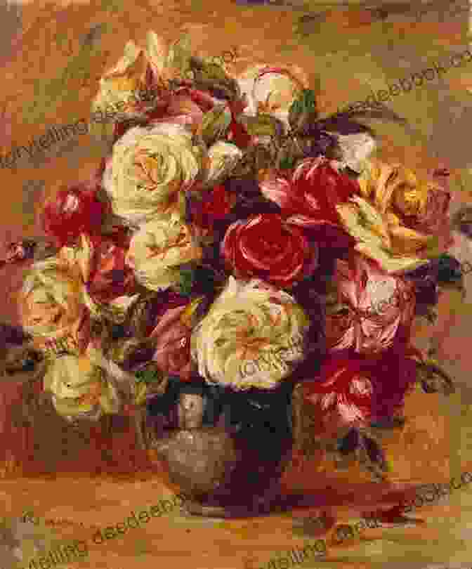 Roses By Pierre Auguste Renoir, Featuring A Beautiful Bouquet Of Roses Mother S Day Thanks Flowers In Art To Remember Mother 10 Prints In A To Decorate Gift Or Collect: Challenge 2024 Art To Raise Awareness To Humanitarian Causes By Artist Grace Divine