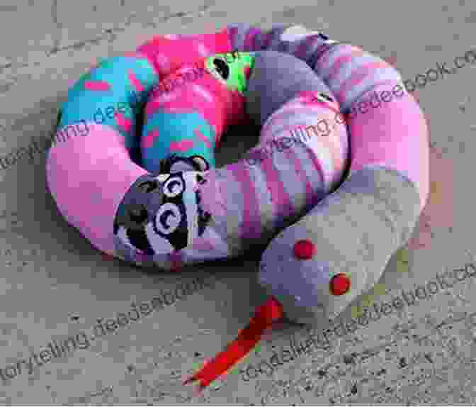 Sneaky Snake Made From A Sock Socks Appeal: 16 Fun Funky Friends Sewn From Socks
